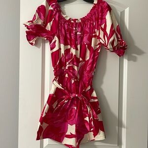 Flying Tomato, Tropical Romper, sz Small